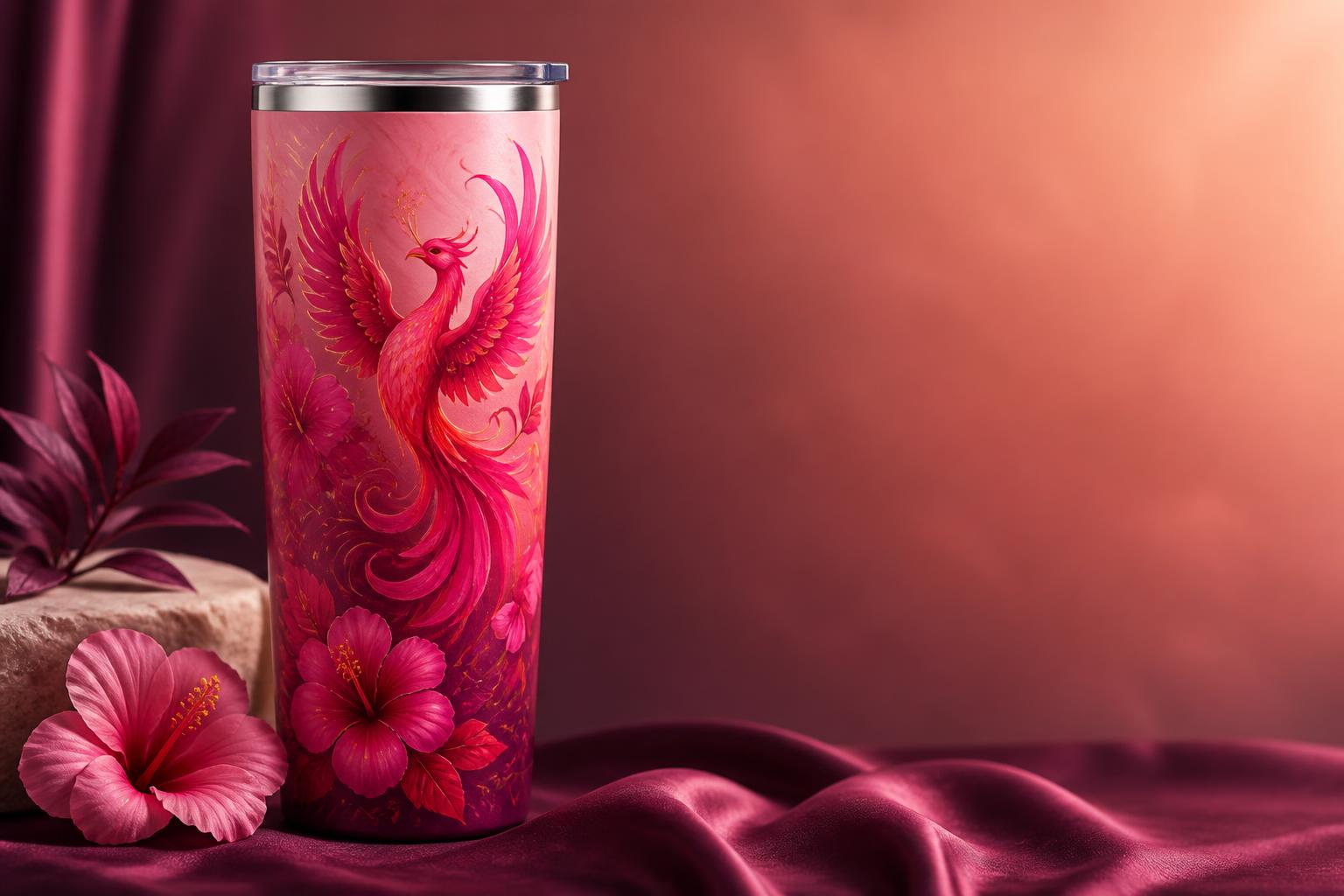 Phoenix Bloom Tumbler