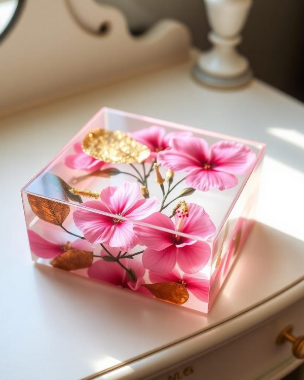 Floral Trinket Box