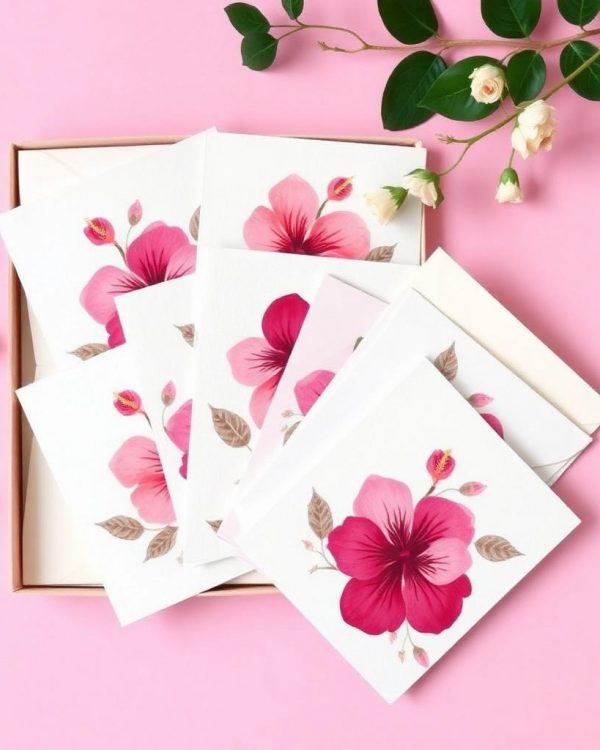 Hibiscus Greeting Cards (Set of 6)