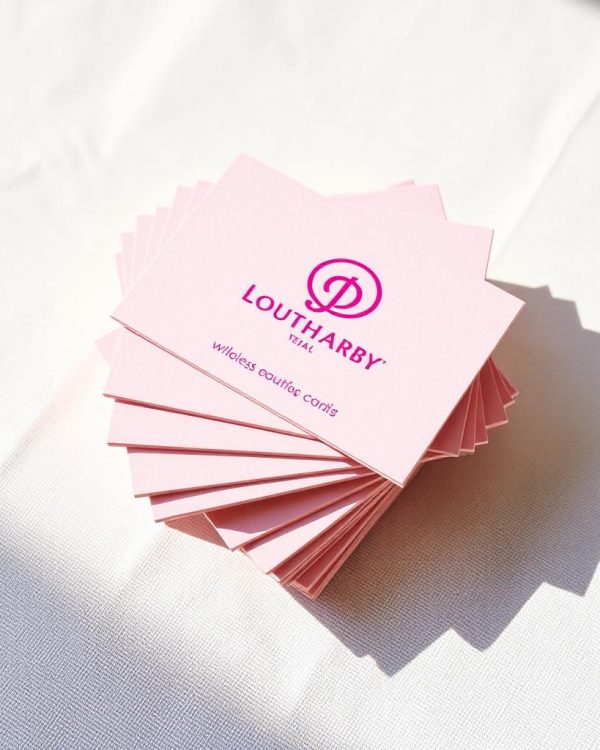 Modern Pink Business Cards